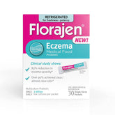 Florajen Eczema Medical Food Probiotic, Dietary Management Of Atopic Dermatitis, 30 Count